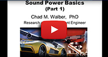 
	Sound Power Basics Chad Walber Part 1 | PCB Piezotronics
